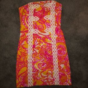 Pink & Yellow Lilly Pulitzer Dress